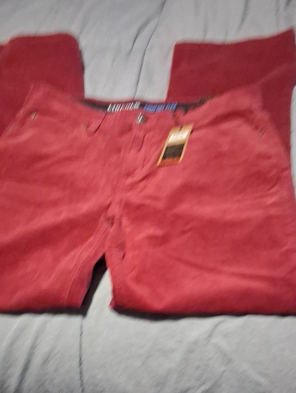 Women Red Corduroy - Classic Bootleg Fit